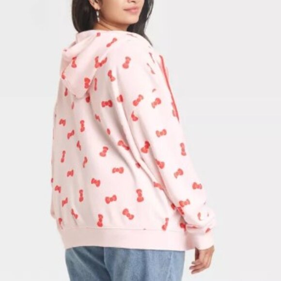 Sanrio Hello Kitty Pink Marshmallow Hoodie - Picture 4 of 6